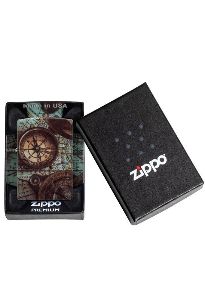 Zippo Çakmak 49916-100740 Compass Design
