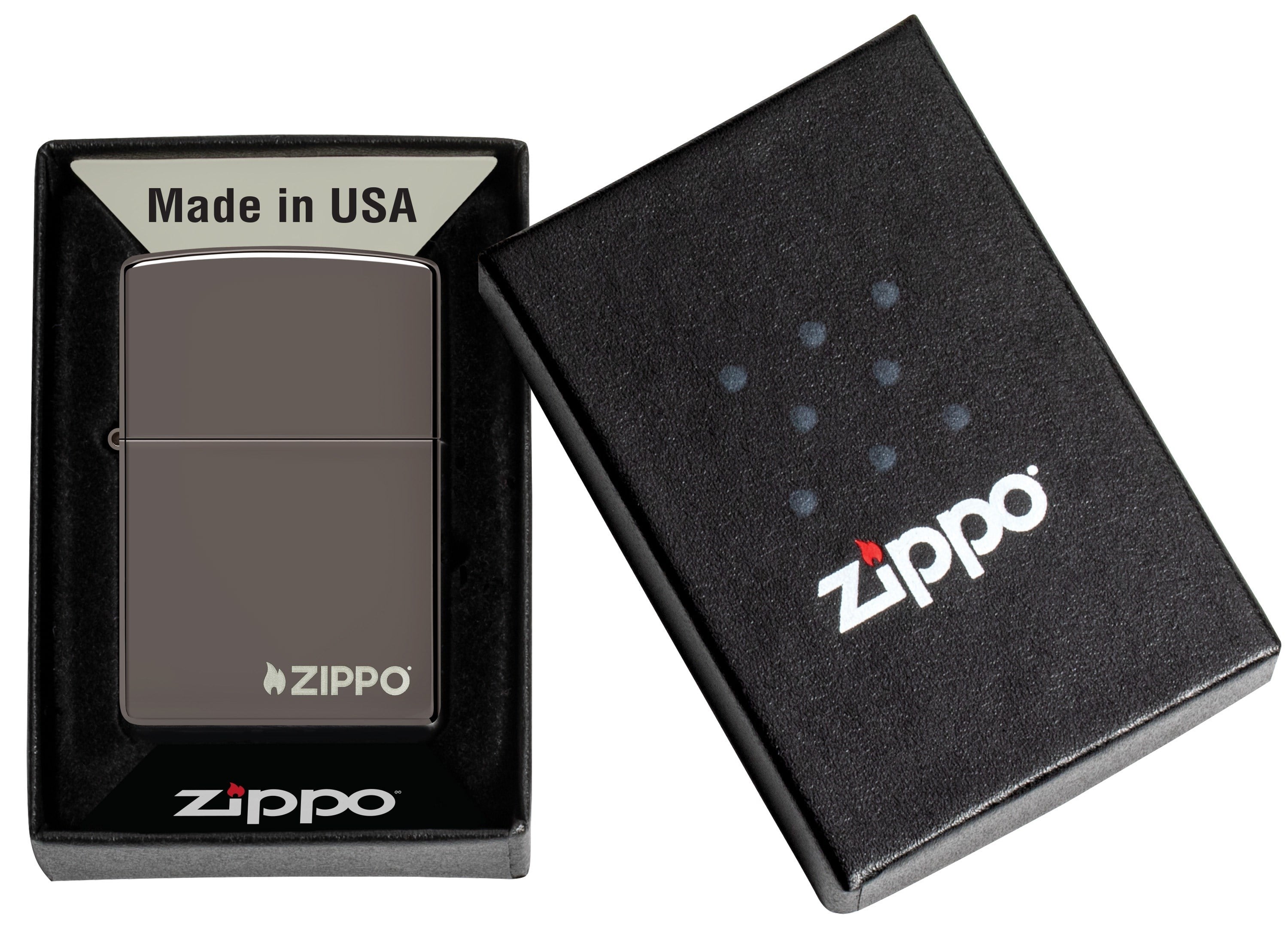 Zippo Çakmak Black Ice W/Z-Logo 150ZL TR9413