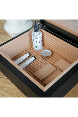 Adorini Torino Deluxe Siyah Sedir Humidor Puro Kutusu TR9742