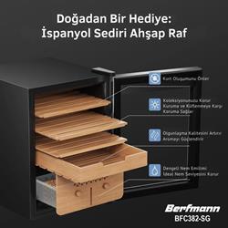 Berfmann 382 Puro Kapasiteli Solo Puro Saklama Dolabı BFC382-SG