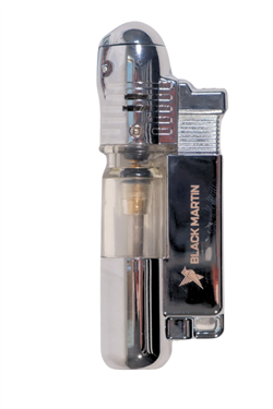 Black Martin Tek Torch Pürmüz Gümüş Puro Çakmağı