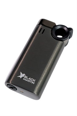 Black Martin Tek Torch Pürmüz Gunmetal Puro Çakmağı