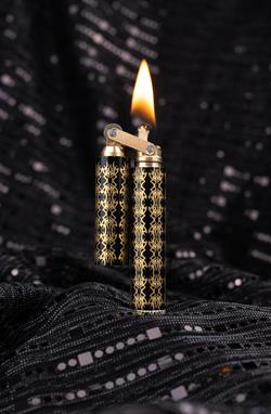 Caka Lighter İtalyan Desen Benzinli Çakmak - CKL-001