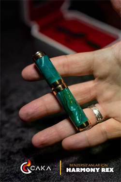 Caka Lighter Rex Harmony Su Yeşili Benzinli Çakmak - CKL-078