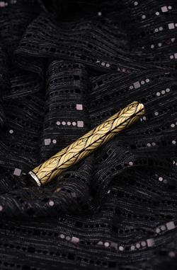 Caka Lighter Salvia Desen Gold Benzinli Çakmak - CKL-014