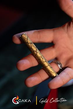 Caka Lighter Slim Collection Gold Benzinli Çakmak - CKL-032