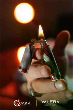 Caka Lighter Valera Benzinli Çakmak - CKL-091