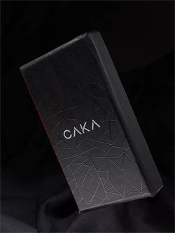 Caka Lighter Yıldız Desen Siyah Benzinli Çakmak - CKL-016