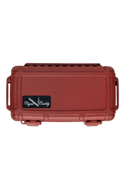 Cigar Caddy 5 Kırmızı Travel Humidor Puro Kutusu
