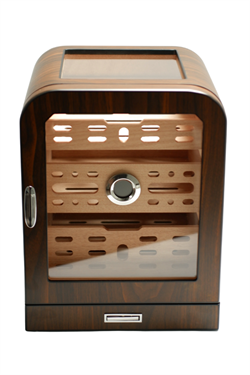 Cohiba 3 Çekmeceli Ahşap Aksesuar Bölmeli Sedir Humidor Puro Kutusu