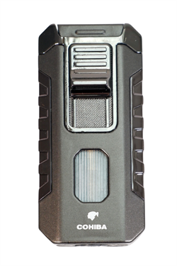 Cohiba 3 Torch Pürmüz Gunmetal Metal Puro Çakmağı