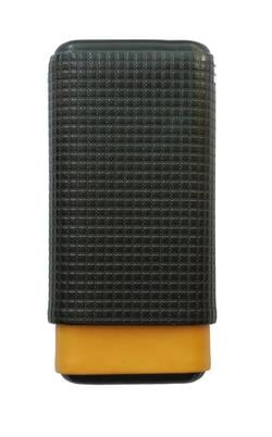 Cohiba 3lü Sarı-Siyah Puro Kılıfı - TR739