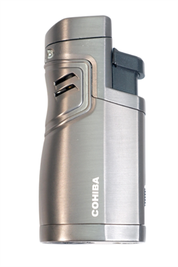 Cohiba 4 Torch Pürmüz Delici Gunmetal Metal Puro Çakmağı