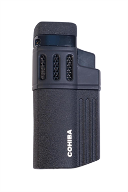 Cohiba 4 Torch Pürmüz Delicili Siyah Metal Puro Çakmağı