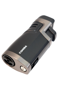 Cohiba 4 Torch Pürmüz Delicili Siyah Metal Puro Çakmağı