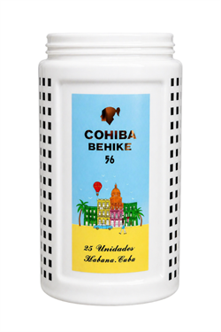 Cohiba Behike 56 Beyaz Puro Saklama Kutusu Jar - TR9734