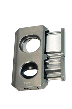 Cohiba Dahili Delici İğneli SV-Cut Gunmetal Puro Makası Kesici - TR9496