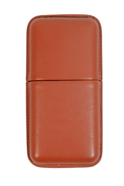 Cohiba Kahverengi Üçlü Deri Puro Kılıfı TR9795