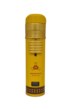 Cohiba Monte Cristo Özel Üretim 3 Torch Pürmüz Sarı Puro Çakmağı