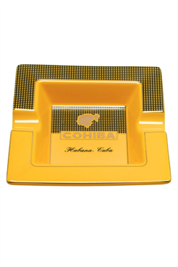 Cohiba Sarı İkili Porselen Puro Küllüğü - TR9731
