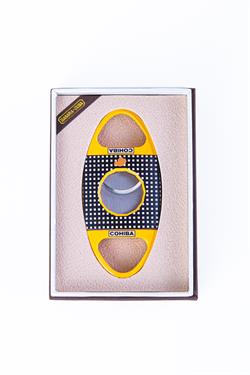 Cohiba Sarı-Siyah Metal Puro Makası Kesici