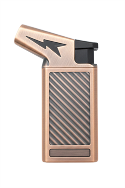 Cohiba Tek Torch Pürmüz Düz Kesicili Bronz Puro Çakmağı