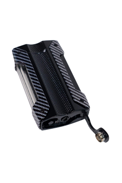 Cohiba Tek Torch Pürmüz Siyah Karbon Desenli Puro Çakmağı