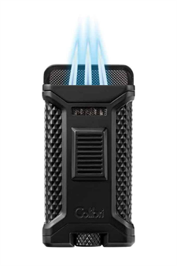 Colibri Ascari 3 Torch Pürmüz Siyah Puro Çakmağı