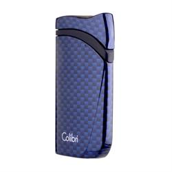 Colibri Falcon Karbon Desenli Mavi Puro Çakmağı