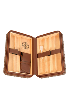 Colibri Quasar Kahverengi Puro Taşıma Çantası & Seyahat Humidoru - TR9755