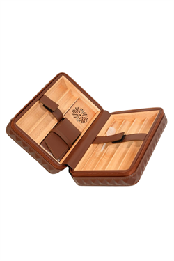 Colibri Quasar Kahverengi Puro Taşıma Çantası & Seyahat Humidoru - TR9755
