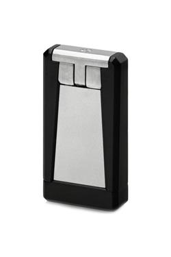 Colibri Stealth Tek Torch Pürmüz 1 Siyah-Gümüş Puro Çakmağı