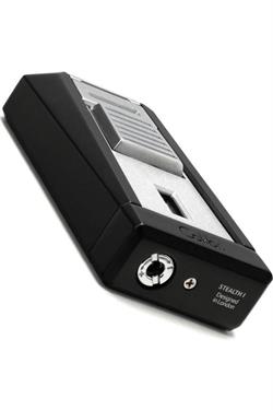 Colibri Stealth Tek Torch Pürmüz 1 Siyah-Gümüş Puro Çakmağı