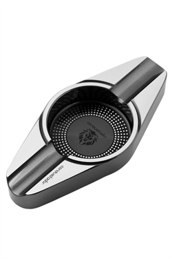 Conquistador Gunmetal Gümüş İkili Porselen Puro Küllüğü CNQ-011