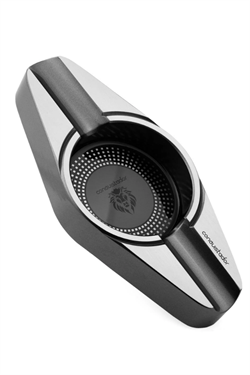 Conquistador Gunmetal Gümüş İkili Porselen Puro Küllüğü CNQ-011