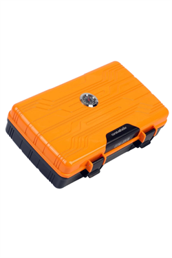 Conquistador Sarı Siyah 10 Kapasite Seyahat Humidor Puro Kutusu CNQ-008