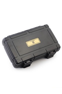 Conquistador Siyah 5 Kapasite Seyahat Humidor Puro Kutusu CNQ-007