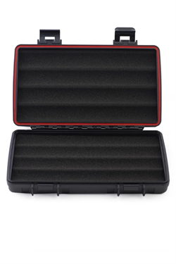 Conquistador Siyah 5 Kapasite Seyahat Humidor Puro Kutusu CNQ-007
