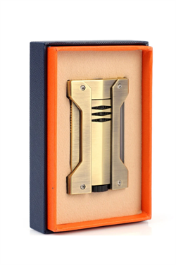 Conquistador Tek Torch Pürmüz Bronz Siyah Defi Extrem Dizayn Metal Puro Çakmağı CNQ-020