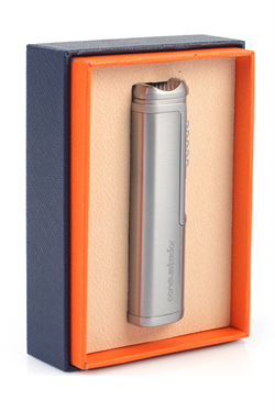 Conquistador Tek Torch Pürmüz Gümüş Metal Puro Çakmağı CNQ-029