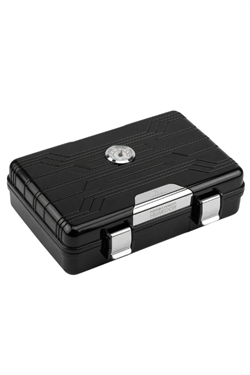 Firebird Seyahat Tipi 10 Parlak Siyah Humidor Puro Kutusu