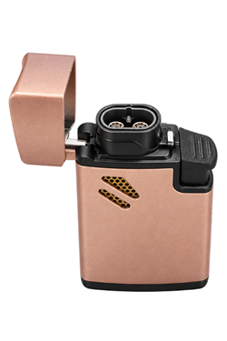 Hunter Çift Torch Pürmüz Bronz Puro Çakmağı ACK066