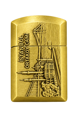 Hunter Soft Flame İstanbul Ortaköy Design Gold Çakmak ACK028