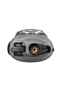Hunter Tek Torch Pürmüz Gümüş Slim Metal Puro Çakmağı & Stres Çarkı ACK077