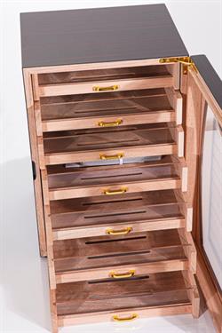 La Rioja 7 Çekmeceli Sedir Humidor Puro Kutusu