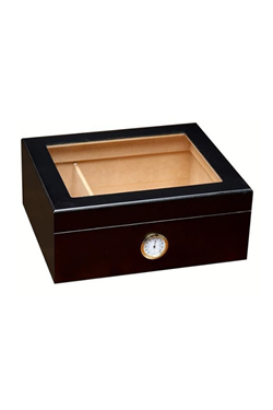 LTNG Humidor, Siyah Çakmak, Siyah Kesici Puro Başlangıç Seti - PKT-BSETI
