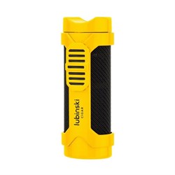 Lubinski Cigar Sehpa Kapaklı Delicili Tek Torch Puro Çakmağı Sarı LB-152