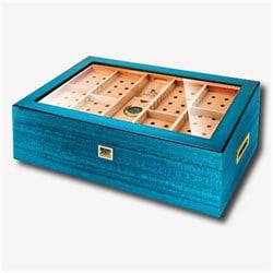 Lubinski Limited Edt. İspanyol Sedir Mavi Humidor LB-030
