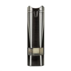 Lubinski Lion Sehpalı Delicili Tek Torch Puro Çakmağı Gunmetal LB-101