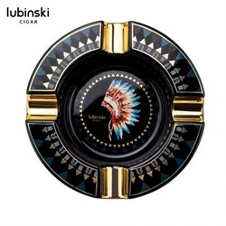 Lubinski New Design Dörtlü Puro Küllüğü Siyah LB-843